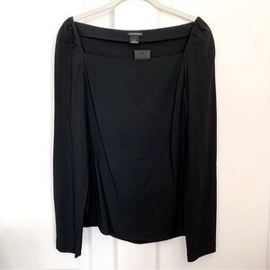Club Monaco Black Long Sleeve Top